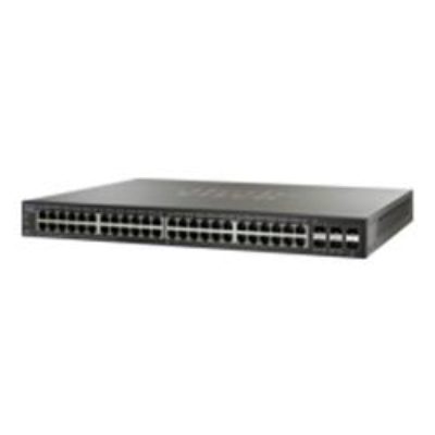 Cisco SG500X-48MP 48-port Gig + 4 10-Gig Max PoE+ Switch